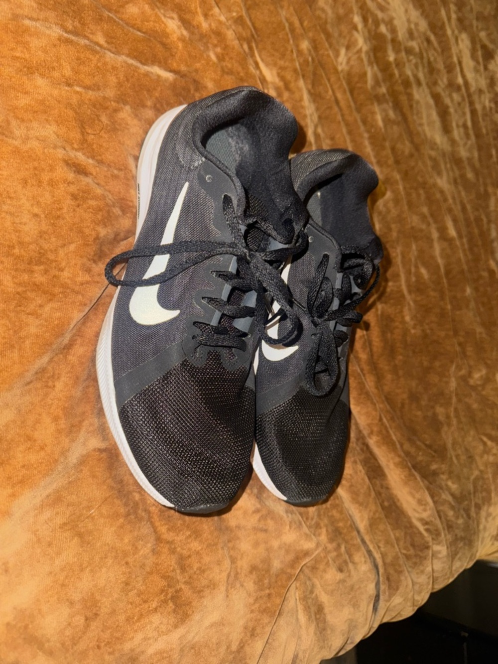 Nike Black and White Mesh Training Sneakers
